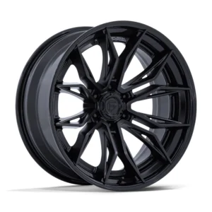 Fuel Off-Road FC404 Mutiny in Matte Black / Gloss Black - photo may show a different lug count; this part is 6x139.7