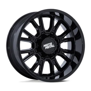 Moto Metal MO810 Legacy - Photo shows the same wheel, Moto Metal MO810 Legacy, in a different size (22x9) - this part is 18"x9", Gloss Black.