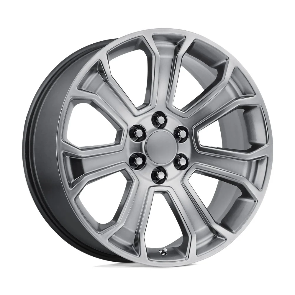 Performance Replicas PR166 in Hyper Silver - photo may show a different lug count; this part is 6x139.7