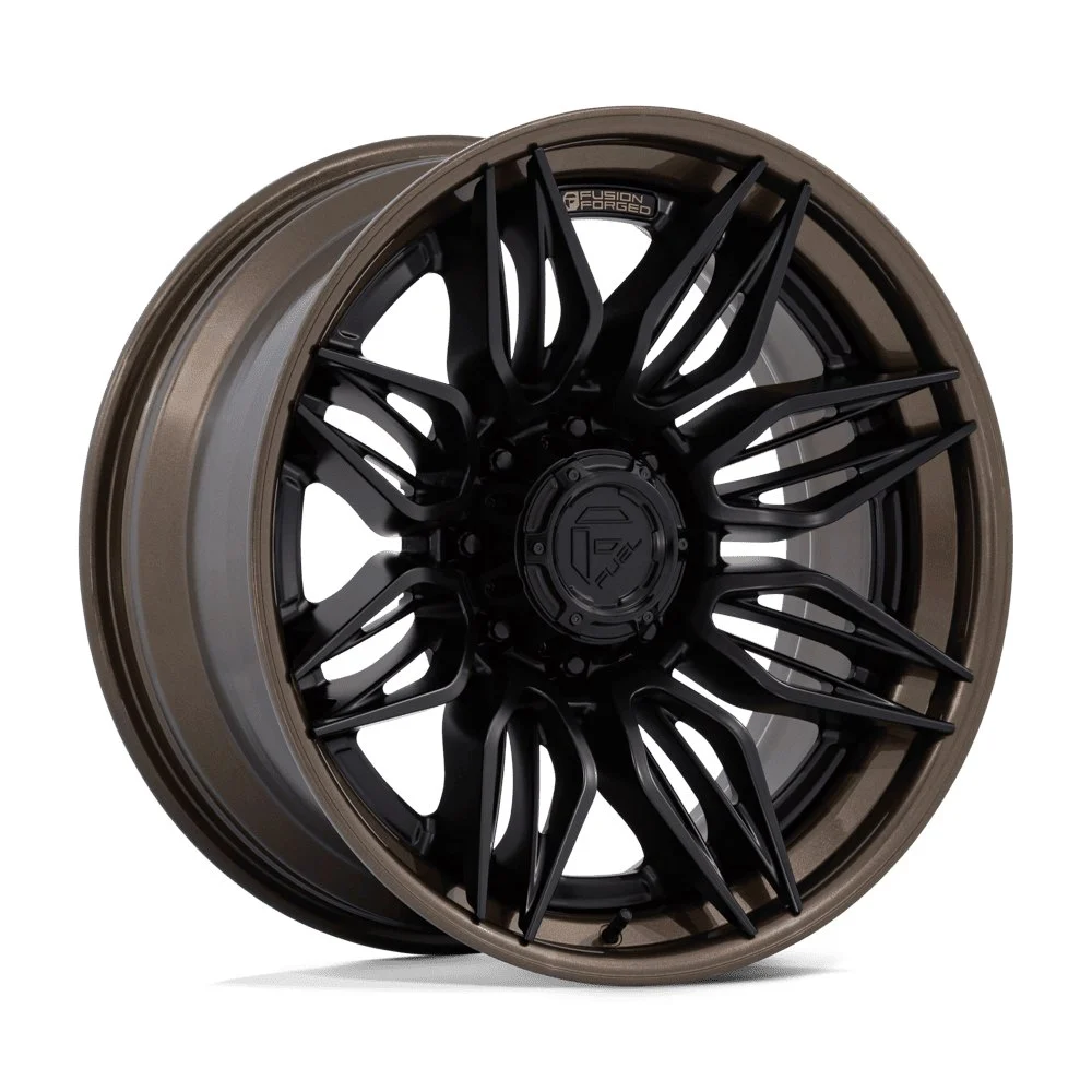 Fuel Off-Road FC404 Mutiny in Matte Black / Gloss Bronze - photo may show a different lug count; this part is 8x170