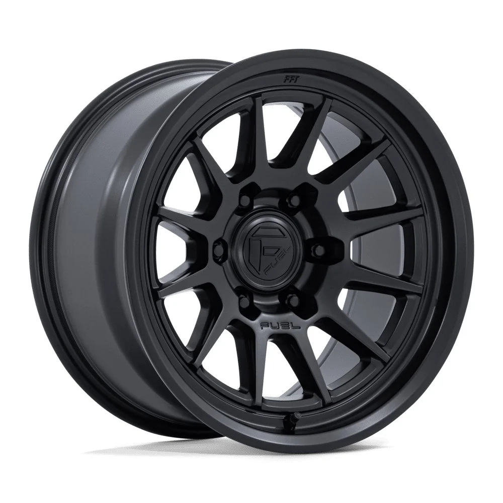 Fuel Off-Road FC902 Spur in Matte Black - photo may show a different lug count; this part is 6x139.7