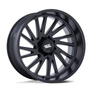 Moto Metal MO811 Combat in Matte Black - photo may show a different lug count; this part is 8x170