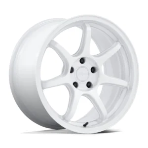 Rotiform RC208 BPU in White - photo may show a different lug count; this part is 5x114.3