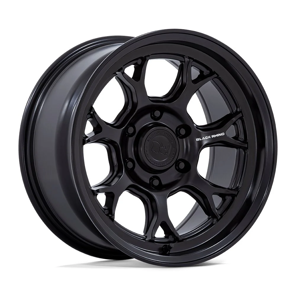 Black Rhino BR017 Etosha in Matte Black - photo may show a different lug count; this part is 6x120