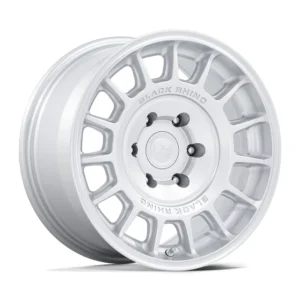 Black Rhino BR015 Voll in Hyper Silver - photo may show a different lug count; this part is 6x135