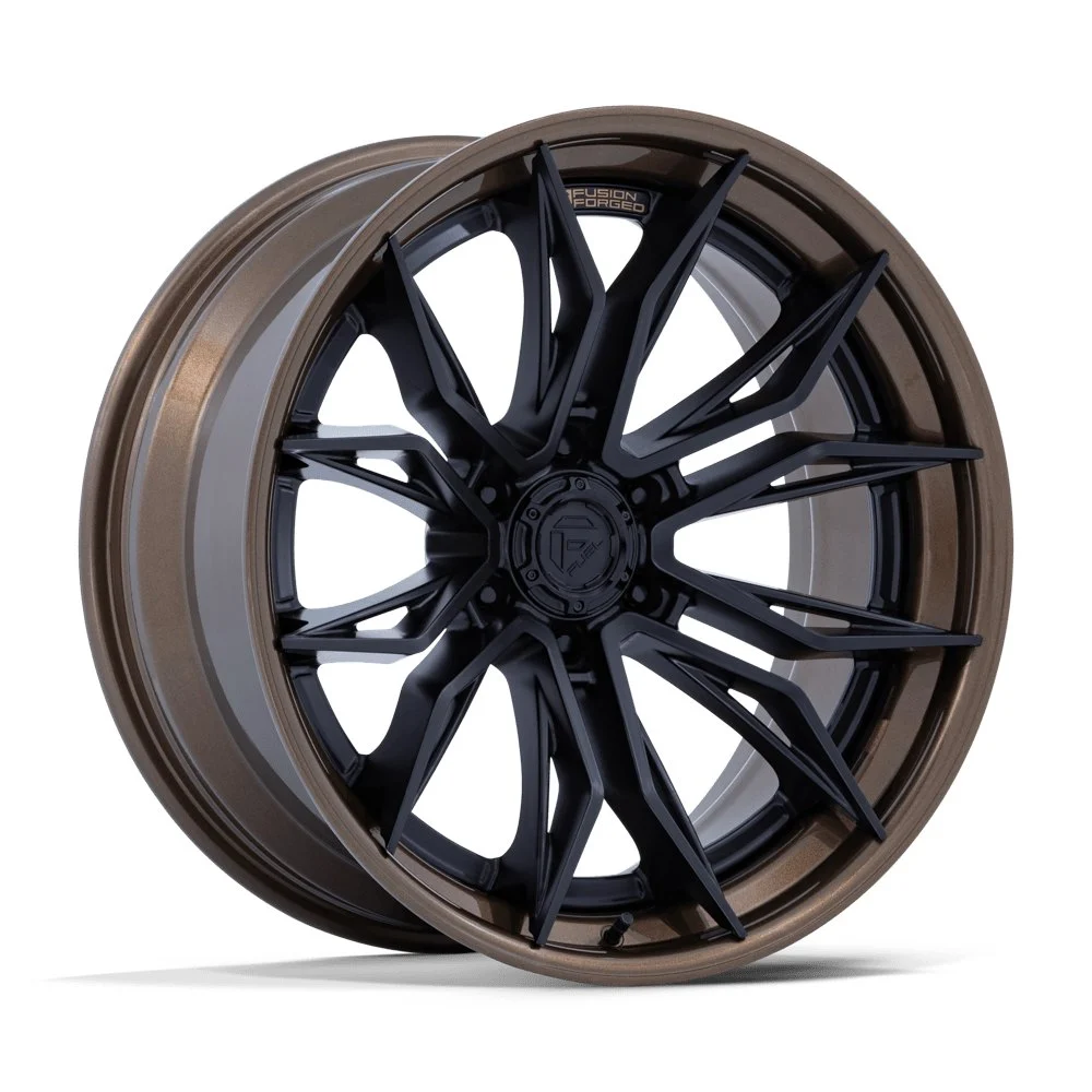 Fuel Off-Road FC404 Mutiny in Matte Black / Gloss Bronze - photo may show a different lug count; this part is 6x135