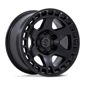 Black Rhino BR022 Bahari in Matte Black - photo may show a different lug count; this part is 6x139.7