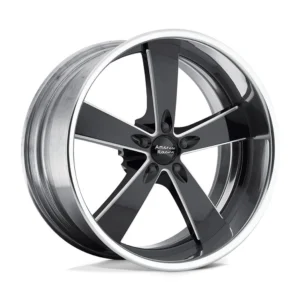 American Racing VN472 Burnout in Gloss Black Milled - photo may show a different lug count; this part is 5x127